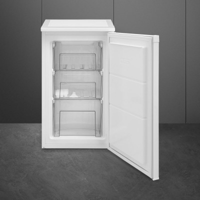 Smeg FF08EW congelador Congelador vertical Bajo encimera 63 L E Blanco