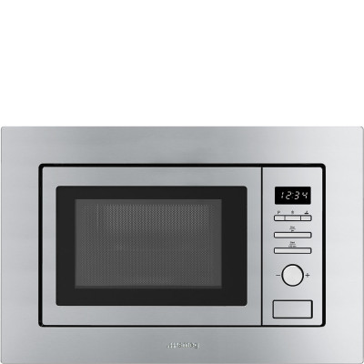 Smeg FMI017X microondas Acero inoxidable Microondas con grill Integrado 17 L 700 W