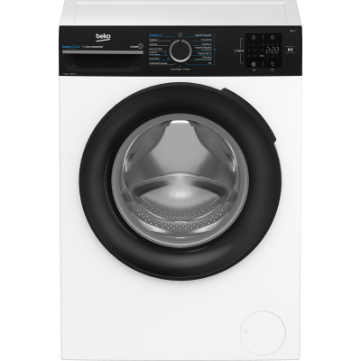 Beko b300 BM3WFU3721W lavadora Carga frontal 7 kg 1200 RPM Negro, Blanco