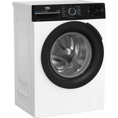 Beko b300 BM3WFU3721W lavadora Carga frontal 7 kg 1200 RPM Negro, Blanco