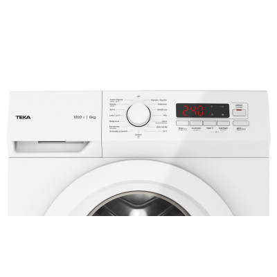 Teka TK5 1060 WH EU lavadora Carga frontal 6 kg 1400 RPM Blanco