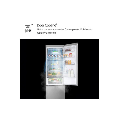 LG GBV5250EPY nevera y congelador Independiente 387 L E Acero inoxidable