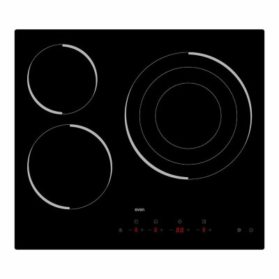 SVAN SV3601 hobs Negro Integrado 59 cm Cerámico 3 zona(s)