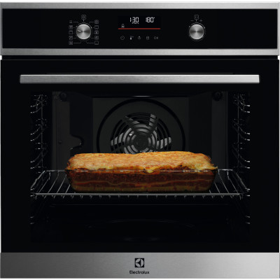 Electrolux 600 SurroundCook EOF6P46VX0 horno 72 L Negro, Acero inoxidable