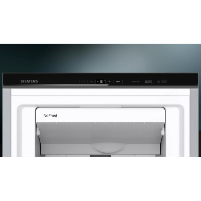 Siemens iQ500 GS36NAIDP congelador Congelador vertical Independiente 242 L D Acero inoxidable