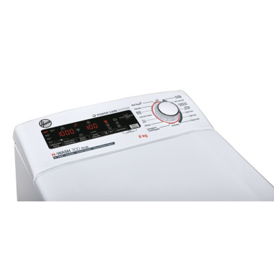 Hoover H-WASH 300 PLUS H3TSM48TAMCE -37 lavadora Carga superior 8 kg 1400 RPM Blanco