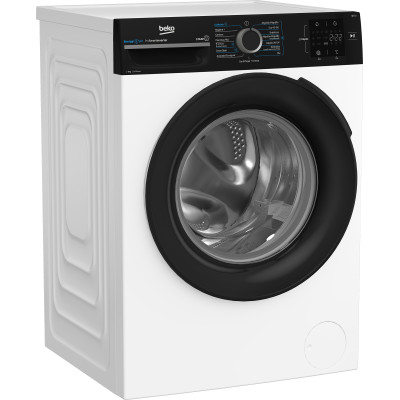 Beko b300 BM3WFSU39413 lavadora Carga frontal 9 kg 1400 RPM Negro, Blanco