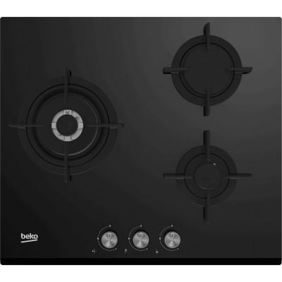 Beko HISW63222SO hobs Acero inoxidable Integrado 60 cm Encimera de gas 3 zona(s)