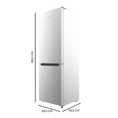 Cecotec Bolero CoolMarket Combi 322 Inox E Independiente 322 L Acero inoxidable Cecotec Bolero CoolMarket Combi 322 Inox E Independiente 322 L Acero inoxidable