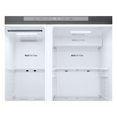LG GSLC40PYPE nevera puerta lado a lado Independiente 638 L E Plata