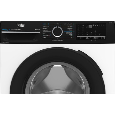 Beko b300 BM3WFU41041W lavadora Carga frontal 10 kg 1400 RPM Negro, Blanco