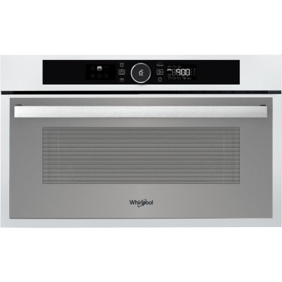 Whirlpool AMW 731 WH Negro, Acero inoxidable, Blanco Microondas con grill Integrado 31 L 1000 W