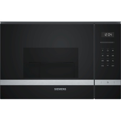 Siemens BE555LMS0 microondas Acero inoxidable Microondas con grill Integrado 25 L 900 W