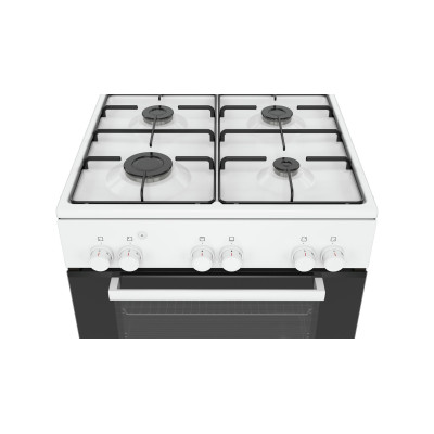 Bosch Serie 2 HGA030D20 cocina Cocina independiente Gas natural Encimera de gas Blanco