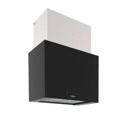 Nodor NorBreeze Cube Glass ECO 70 BK De pared Negro 820 m³ h