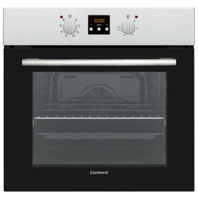 Corbero CCHV659MXG horno 2600 W Negro, Acero inoxidable