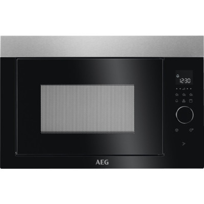 AEG MBE2657DEM Negro, Acero inoxidable Microondas combinado Integrado 26 L 900 W