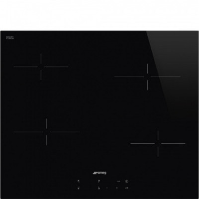 Smeg SE264TD hobs Negro Integrado 60 cm Cerámico 4 zona(s)