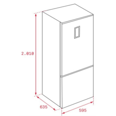Teka NFL 430 S WH Independiente 330 L E Blanco