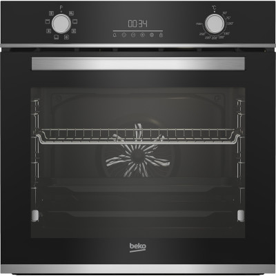 Beko BBIM13300XD horno 72 L Negro, Acero inoxidable