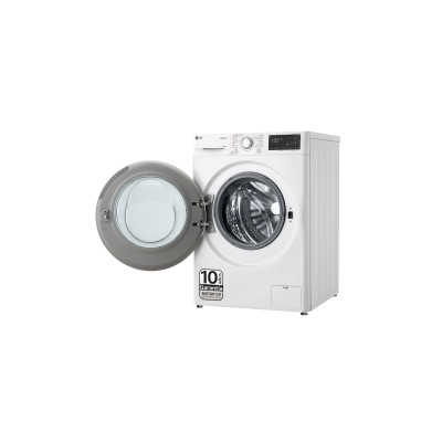 LG F4WR5510A0W lavadora Carga frontal 10 kg 1400 RPM Blanco