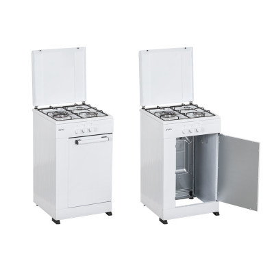 SVAN SKG3500PB cocina Cocina independiente Encimera de gas Blanco