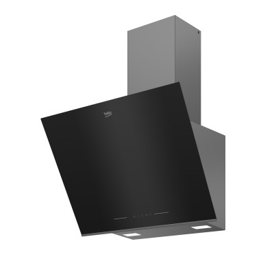 Beko BHCA66641BBHS De pared Negro 445 m³ h