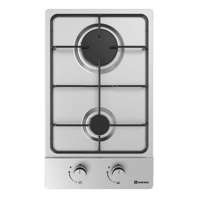Meireles MG 4321 X Acero inoxidable Integrado 30 cm Encimera de gas 2 zona(s)