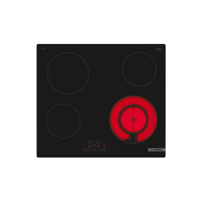 Bosch Serie 4 PKF611BB8E hobs Negro Integrado 59.2 cm Cerámico 4 zona(s)