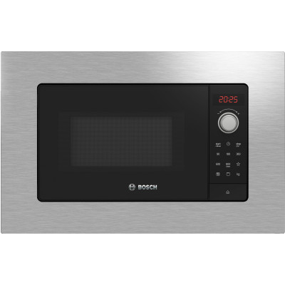 Bosch Serie 2 BEL623MS3 microondas Acero inoxidable Microondas con grill Integrado 20 L 800 W