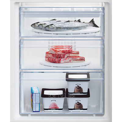 Beko BCSA285K4SN nevera y congelador Integrado 271 L E Blanco Beko BCSA285K4SN nevera y congelador Integrado 271 L E Blanco