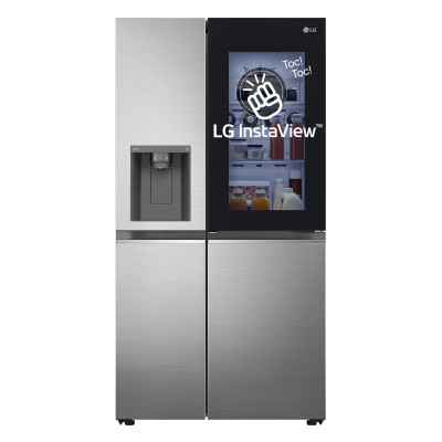 LG InstaView GSXV80PZLE nevera puerta lado a lado Independiente 635 L E Plata LG InstaView GSXV80PZLE nevera puerta lado a lado Independiente 635 L E Plata