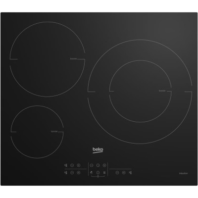 Beko HII63205MT hobs Negro Integrado 58 cm Con placa de inducción 3 zona(s)