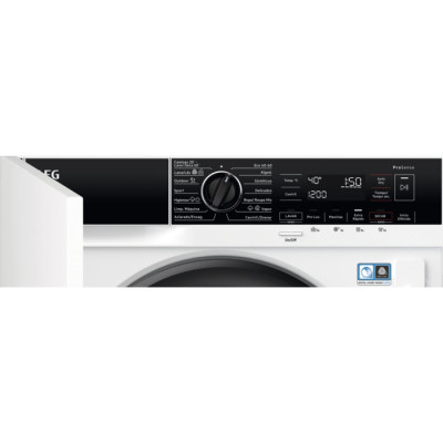 AEG Series 7000 LWN7E8636F lavadora-secadora Integrado Carga frontal Blanco D