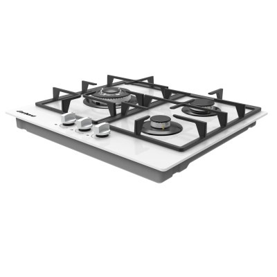 Corbero CPCGM3F3122W hobs Blanco Integrado 60 cm Encimera de gas 3 zona(s)