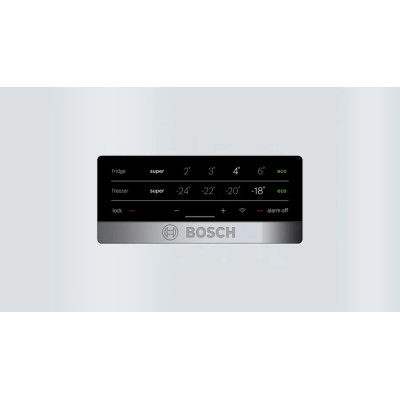 Bosch Serie 4 KGN49XWDP nevera y congelador Independiente 438 L D Blanco