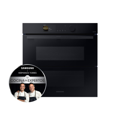 Samsung Horno Pirolítico 76L Dual Cook Negro NV7B5750TDK