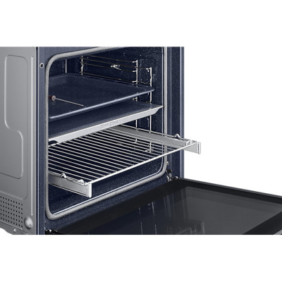 Samsung Horno Pirolítico 76L Multifunción Dual Cook acero inoxidable Clasificación Energética A+ NV7B4430YAS U1