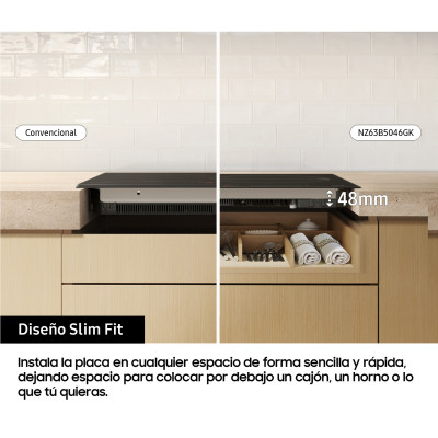 Samsung Placa inducción 60cm NZ63B5046GK U1