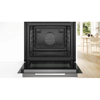 Bosch Serie 8 HRG7761B1 horno 71 L 3600 W Negro