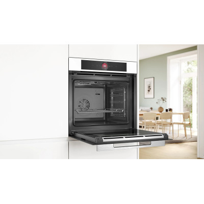 Bosch Serie 8 HBG7341W1 horno 71 L Blanco