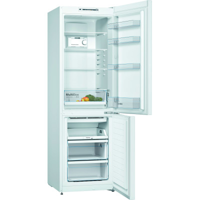 Bosch Serie 2 KGN36NWEA nevera y congelador Independiente 305 L E Blanco