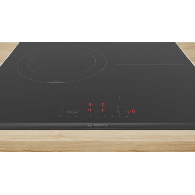 Bosch Serie 6 PXJ675HC1E hobs Negro Integrado 60 cm Con placa de inducción 3 zona(s)