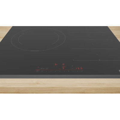 Bosch Serie 6 PXJ631HC2E hobs Negro Integrado 59.2 cm Con placa de inducción 3 zona(s)