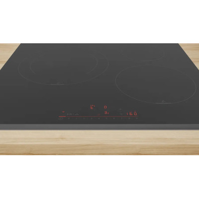 Bosch Serie 6 PIJ631HC1E hobs Negro Integrado 59.2 cm Con placa de inducción 3 zona(s)