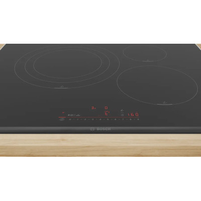 Bosch Serie 6 PID775HC1E hobs Negro Integrado 71 cm Con placa de inducción 3 zona(s)