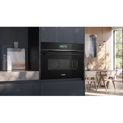 Siemens iQ700 CS736G1B1 horno 47 L 3300 W Negro