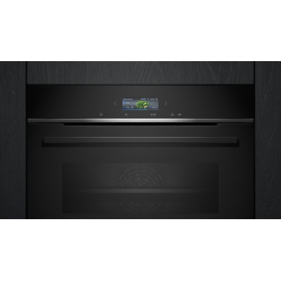 Siemens iQ700 CB774G1B1 horno 47 L Negro