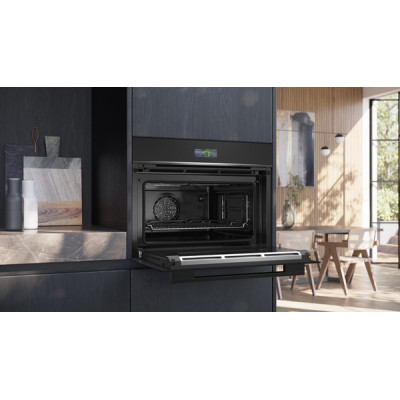 Siemens iQ700 CB774G1B1 horno 47 L Negro