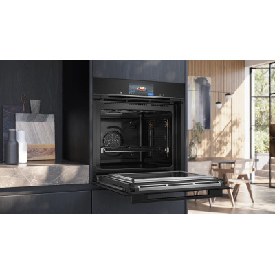 Siemens iQ700 HM778GMB1 horno 67 L 3600 W Negro